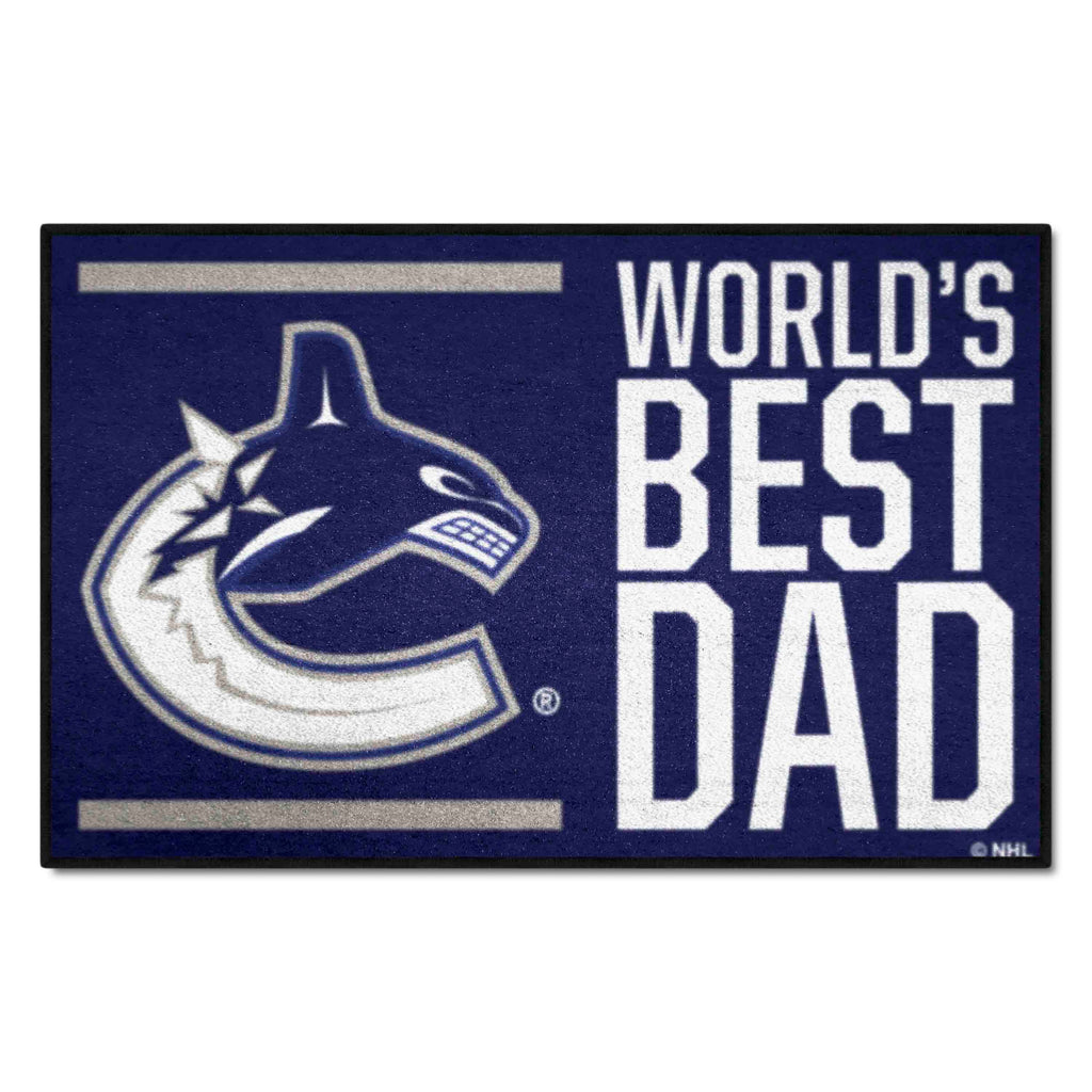 NHL - Vancouver Canucks Starter Mat - World's Best Dad