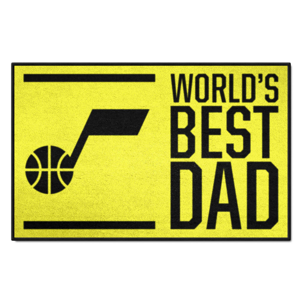 NBA - Utah Jazz Starter Mat - World's Best Dad
