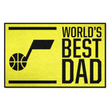 NBA - Utah Jazz Starter Mat - World's Best Dad