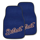 MLB - Detroit Tigers 2-pc Carpet Car Mat Set