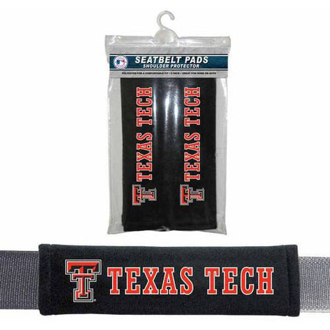 Texas Tech Red Raiders Seat Belt Pads