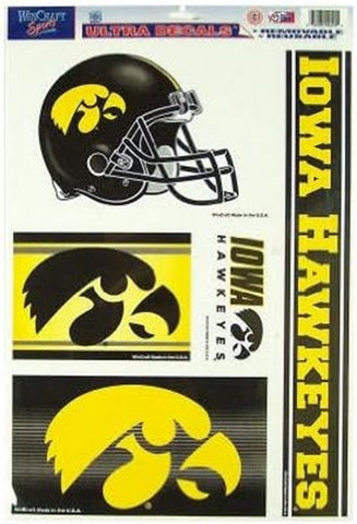 Iowa Hawkeyes Decal 11x17 Ultra Sheet - Special Order