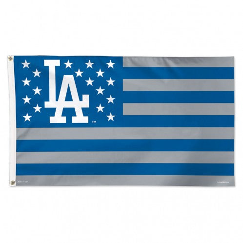 Los Angeles Dodgers Flag 3x5 Deluxe Stars and Stripes