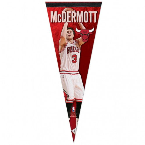 Chicago Bulls Pennant 12x30 Premium Style Doug McDermott Design