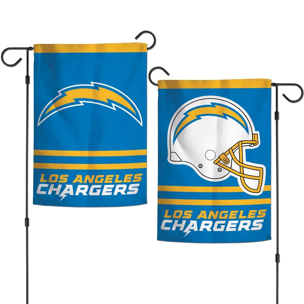Los Angeles Chargers Flag 12x18 Garden Style 2 Sided