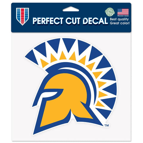 San Jose State Spartans Decal 8x8 Perfect Cut Color - Special Order