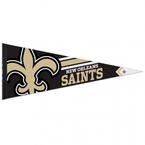 New Orleans Saints Pennant 12x30 Premium Style - Special Order