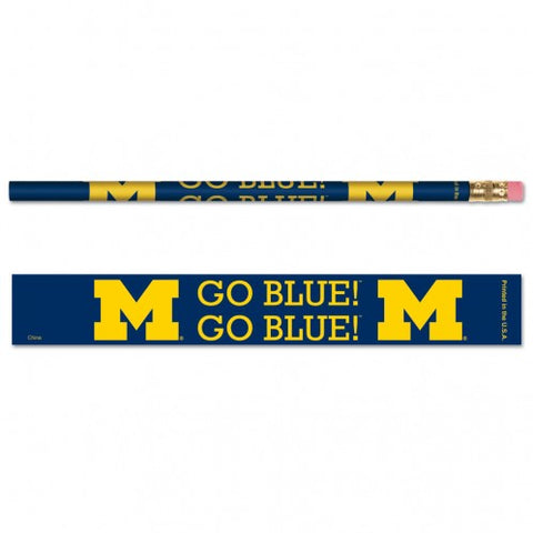 Michigan Wolverines Pencil 6 Pack