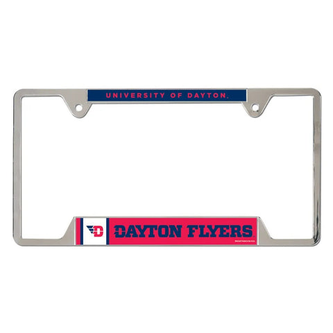 Dayton Flyers License Plate Frame Metal