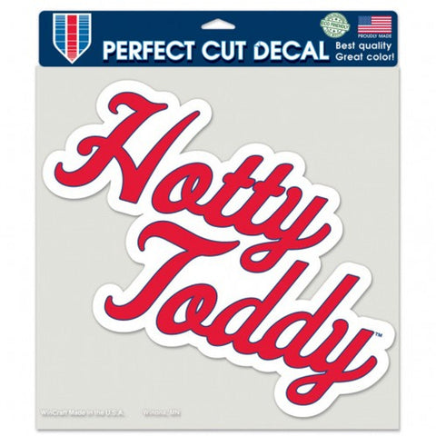 Mississippi Rebels Decal 8x8 Die Cut Special Order