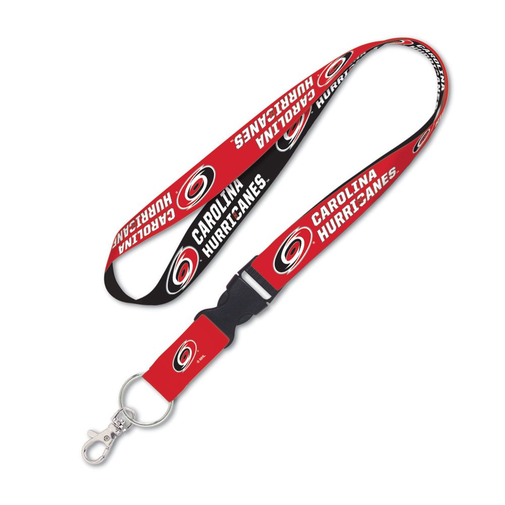 Carolina Hurricanes Lanyard with Detachable Buckle - Special Order