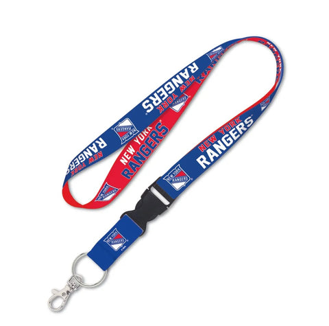 New York Rangers Lanyard with Detachable Buckle