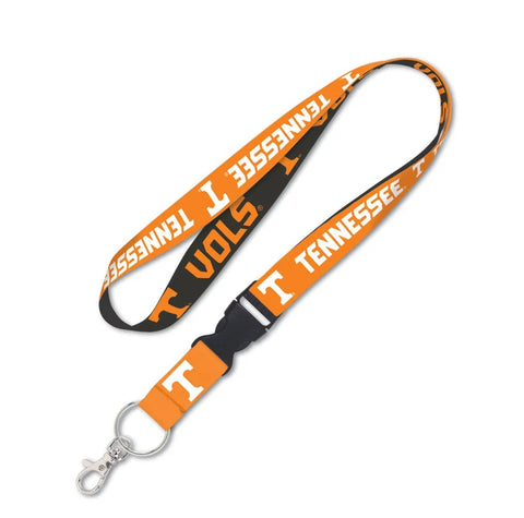 Tennessee Volunteers Lanyard with Detachable Buckle Two Tone Special Order