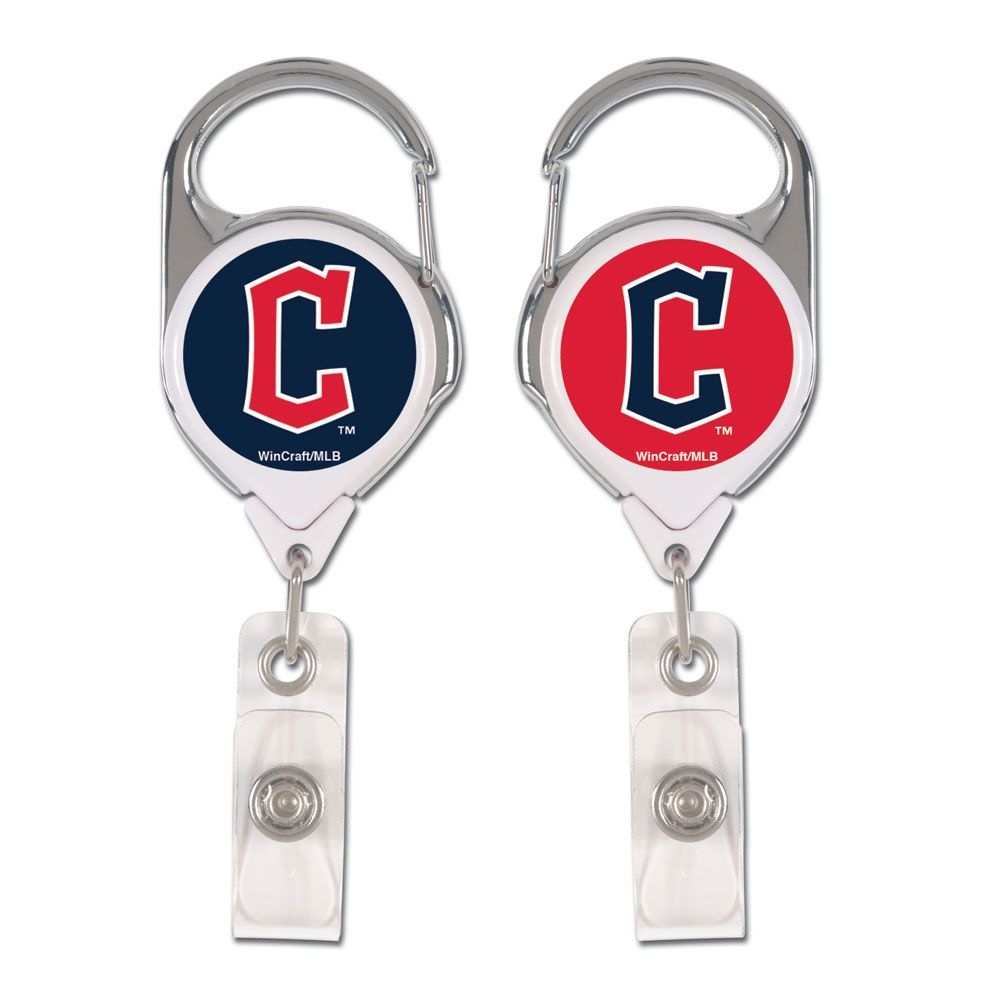 Cleveland Guardians Badge Holder Premium Retractable