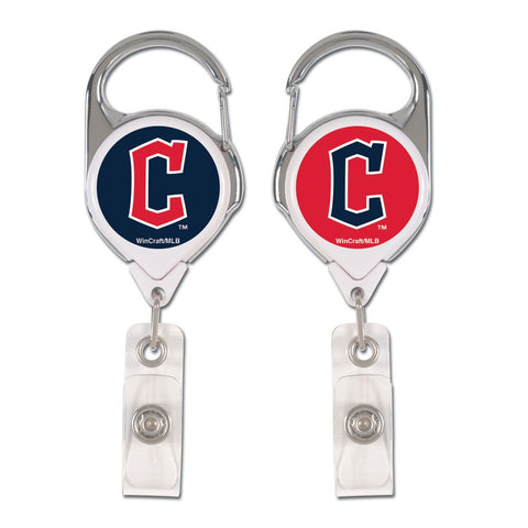 Cleveland Guardians Badge Holder Premium Retractable