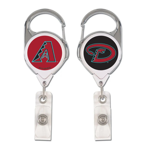 Arizona Diamondbacks Badge Holder Premium Retractable - Special Order