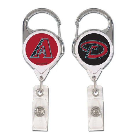 Arizona Diamondbacks Badge Holder Premium Retractable - Special Order