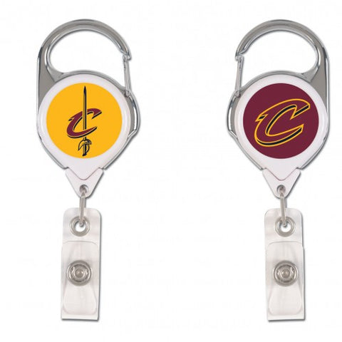 Cleveland Cavaliers Badge Holder Premium Retractable - Special Order
