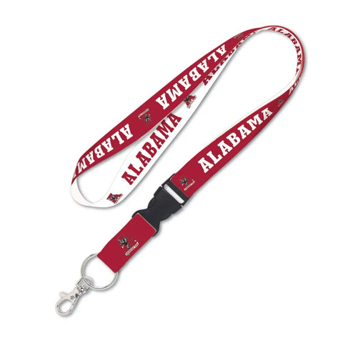 Alabama Crimson Tide Lanyard with Detachable Buckle College Vault - Special Order