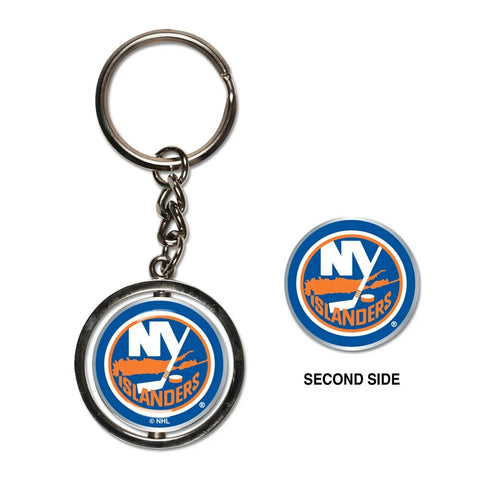 New York Islanders Key Ring Spinner Style - Special Order