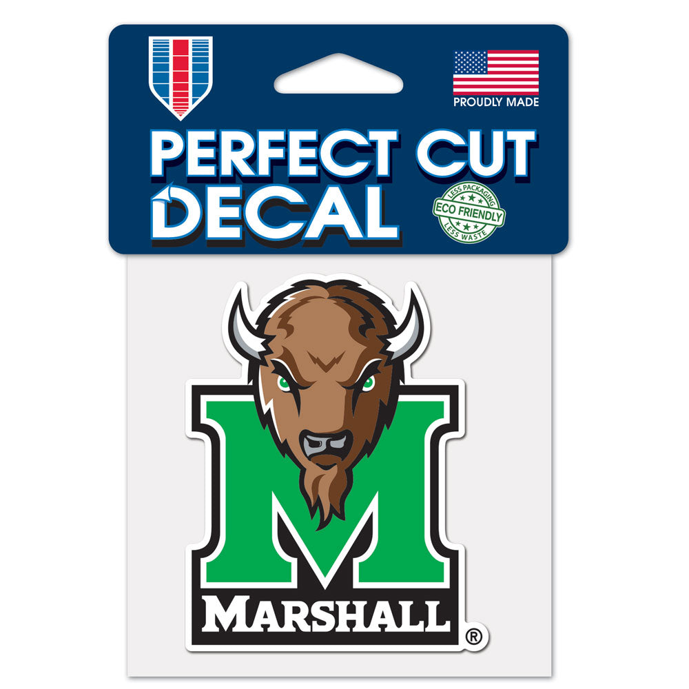 Marshall Thundering Herd Decal 4x4 Perfect Cut Color - Special Order