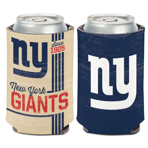New York Giants Can Cooler Vintage Design - Special Order