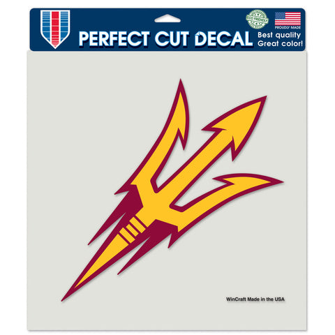 Arizona State Sun Devils??¨ Decal 8x8 Perfect Cut Color