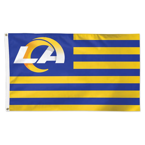 Los Angeles Rams Flag 3x5 Deluxe Americana Design