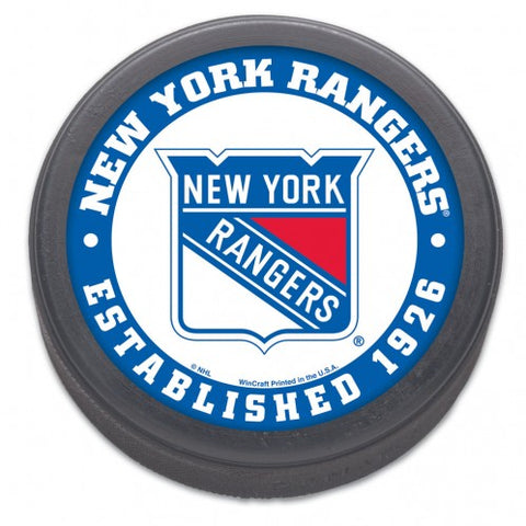 New York Rangers Hockey Puck - Est 1926 - Bulk