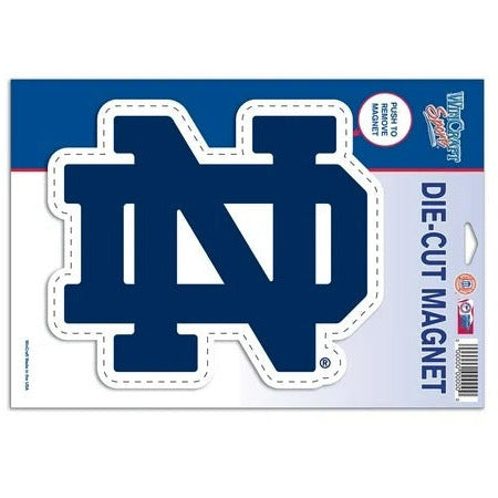 Notre Dame Fighting Irish Magnet 6.25x9 Die Cut Logo Design - Special Order