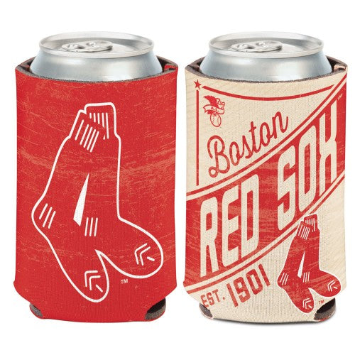 Boston Red Sox Can Cooler Vintage Design - Special Order
