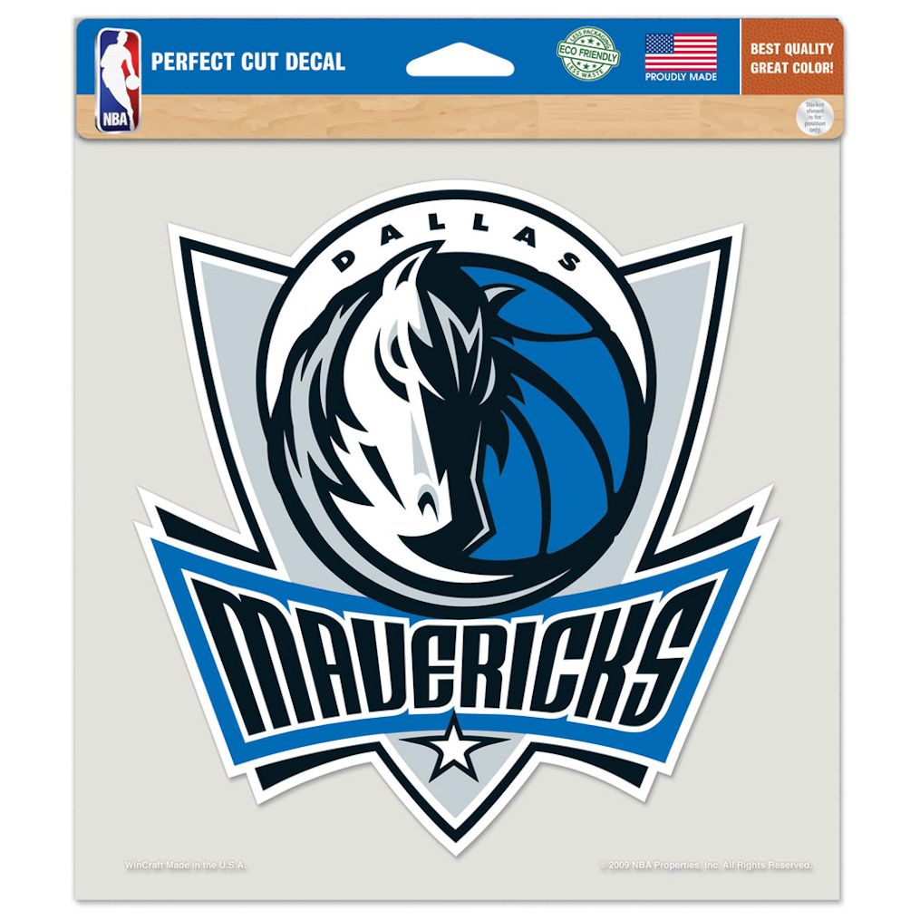 Dallas Mavericks Decal 8x8 Die Cut Color - Special Order