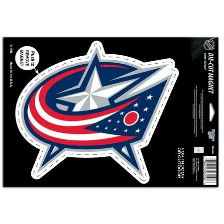 Columbus Blue Jackets Magnet 6.25x9 Die Cut Logo Design - Special Order