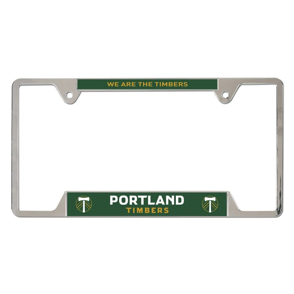Portland Timbers License Plate Frame Metal