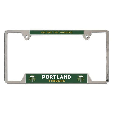 Portland Timbers License Plate Frame Metal