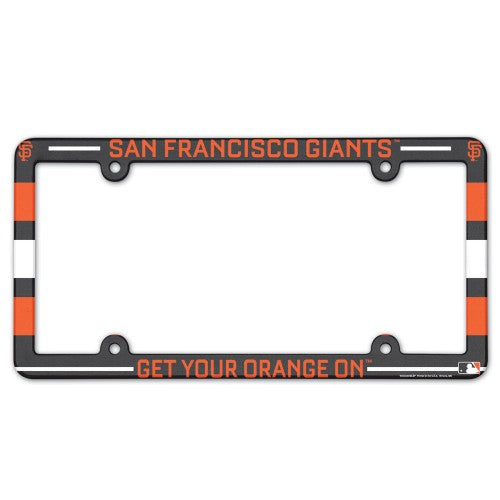 San Francisco Giants License Plate Frame - Full Color