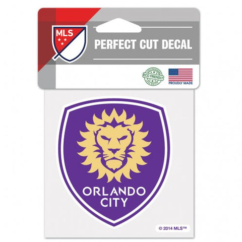 Orlando City SC Decal 4x4 Perfect Cut Color