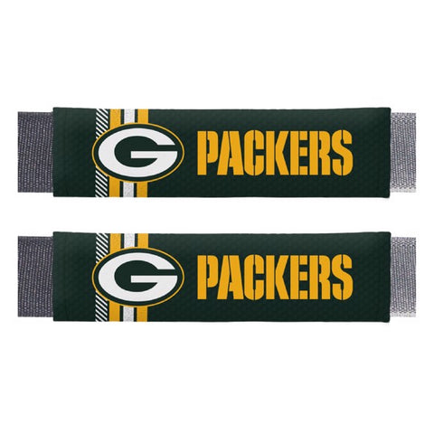 Green Bay Packers Seat Belt Pads Team Color