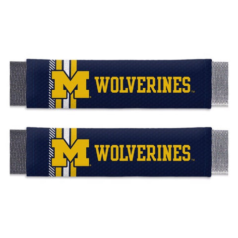 Michigan Wolverines Seat Belt Pads Team Color