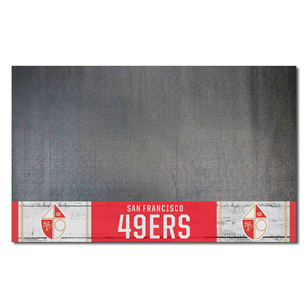 NFLV - San Francisco 49ers Grill Mat - Retro