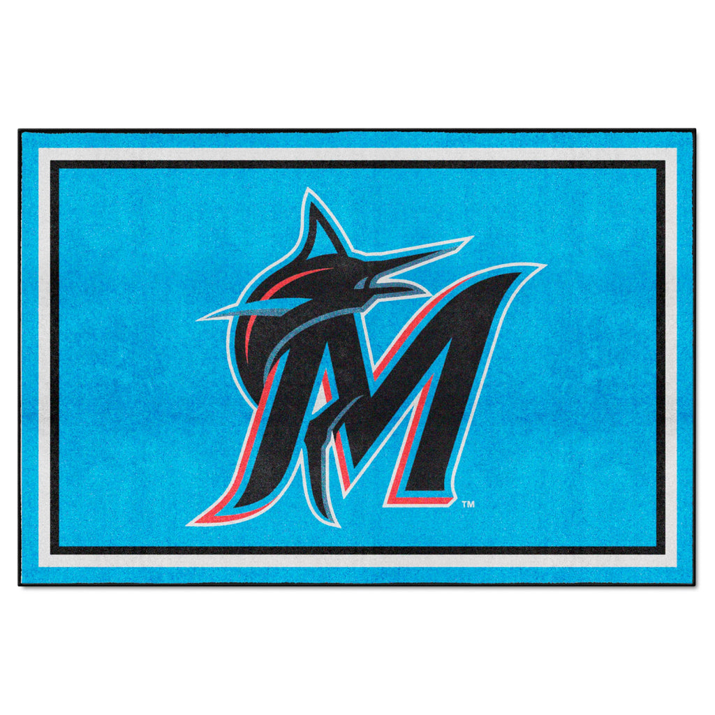 MLB - Florida Marlins 5x8 Rug – Reality Check Xtreme