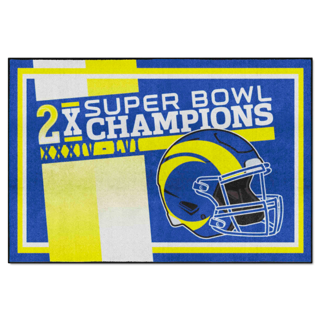 NFL - Los Angeles Rams 5x8 Rug