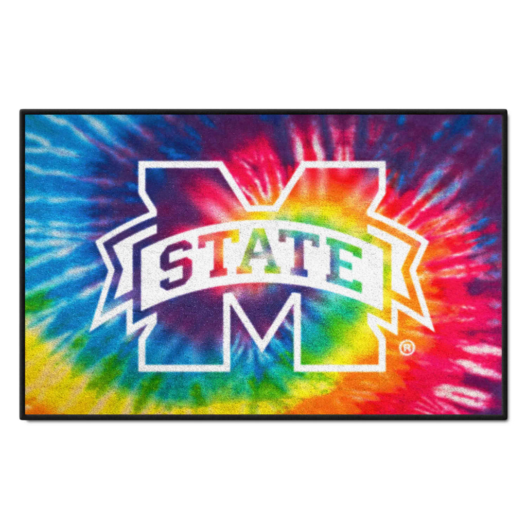 Mississippi State University Starter Mat - Tie Dye