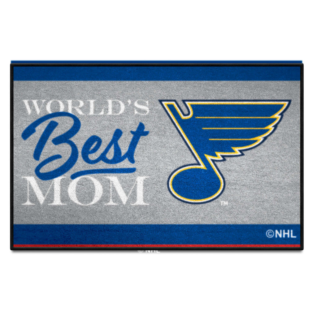 NHL - St. Louis Blues Starter Mat - World's Best Mom