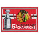 NHL - Chicago Blackhawks 5x8 Rug