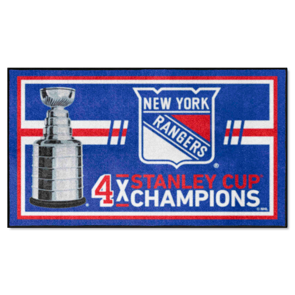 NHL - New York Rangers 3X5AREARUG