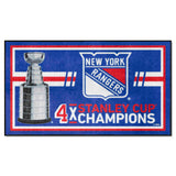 NHL - New York Rangers 3X5AREARUG