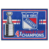 NHL - New York Rangers 5x8 Rug