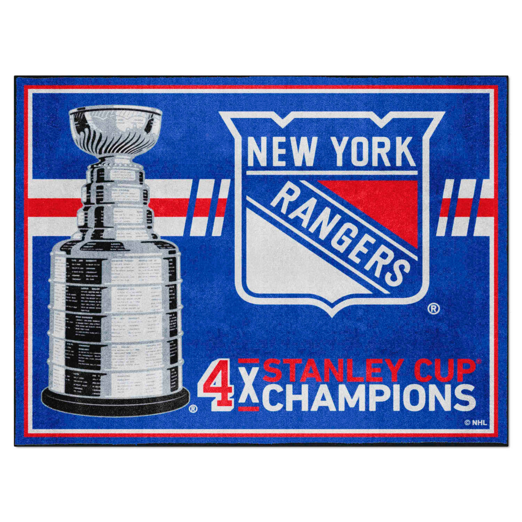 NHL - New York Rangers 8x10 Rug