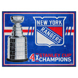 NHL - New York Rangers 8x10 Rug